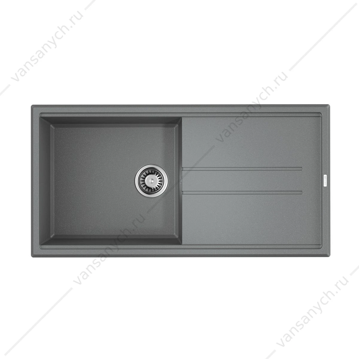Мойка Omoikiri Tedori 100-GR Tetogranit/leningrad grey