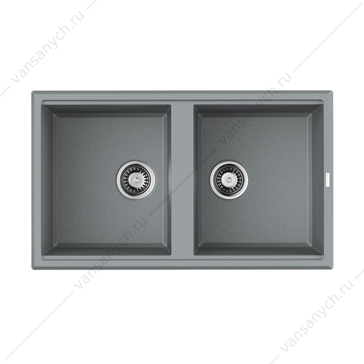 Мойка Omoikiri Tedori 86-2-GR Tetogranit/leningrad grey