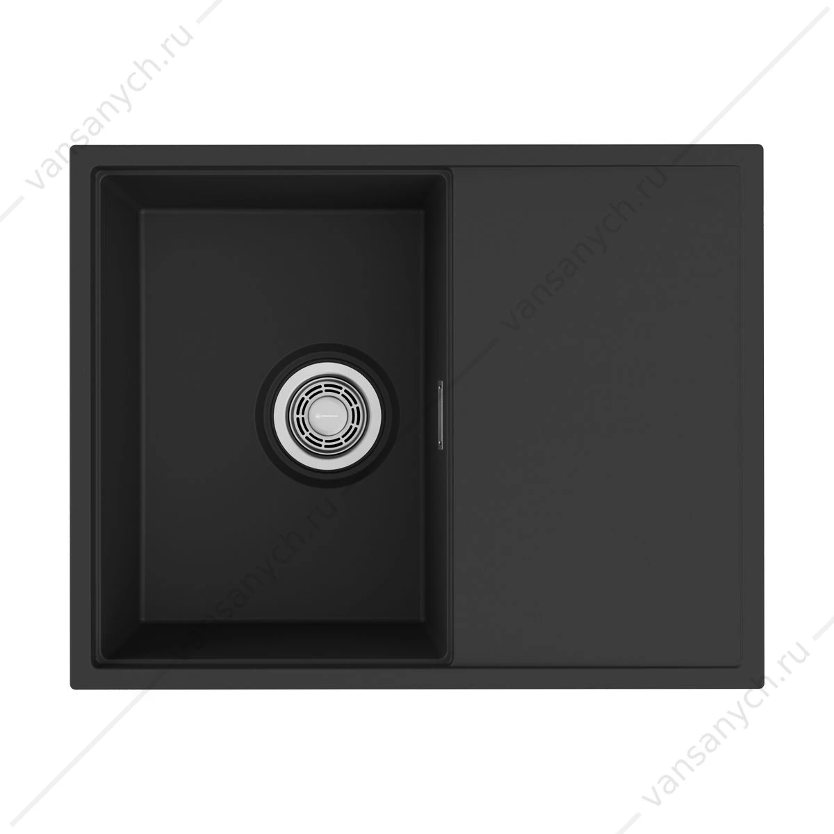 Мойка Omoikiri Yoru 64 Side-BL черный