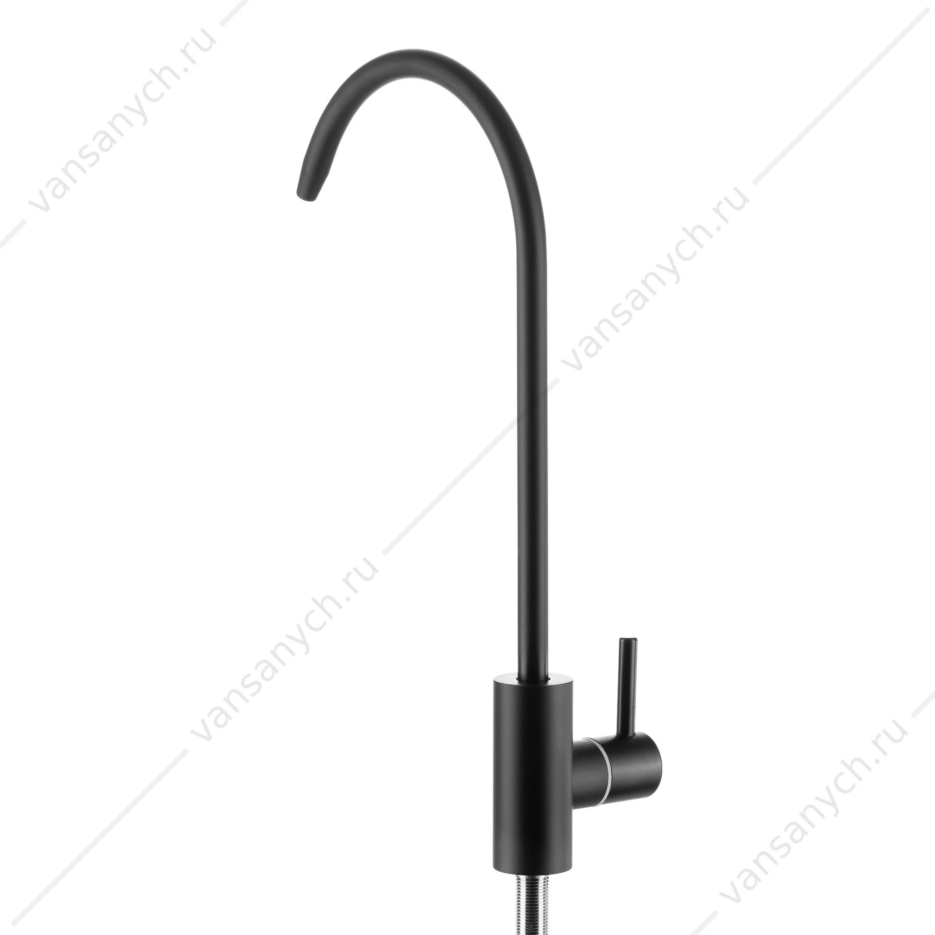 Кран для питьевой воды F0705-B d 25 (черный)