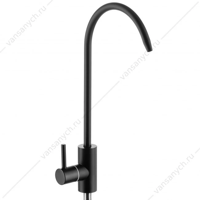 Кран для питьевой воды F0705-B d 25 (черный)