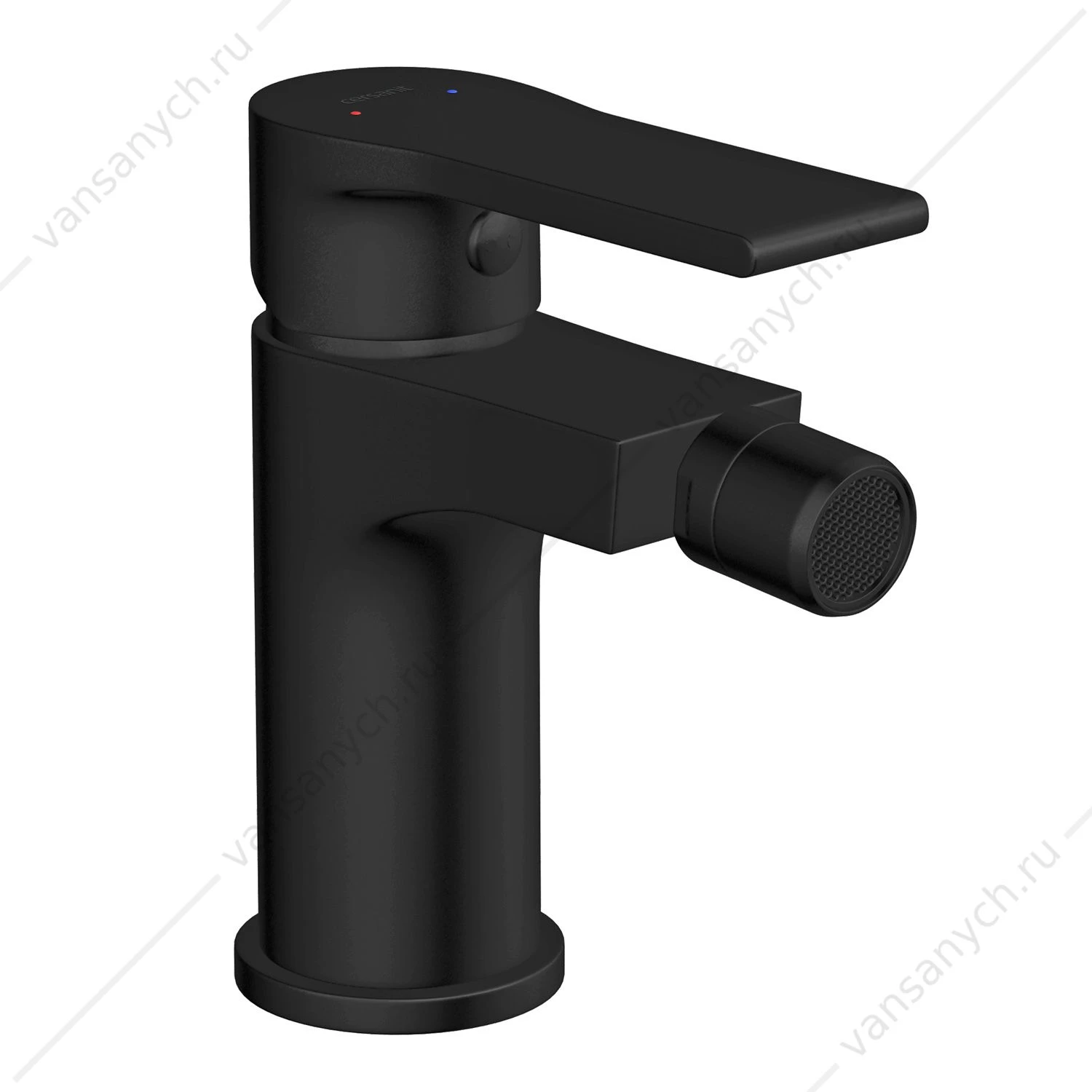 Смеситель для биде CERSANIT BRASKO BLACK, черный, 63110