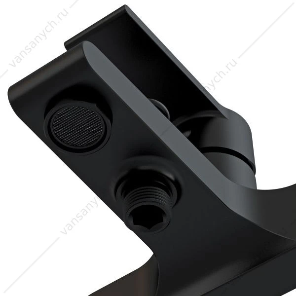 Смеситель для ванны CERSANIT BRASKO BLACK, черный, 63108
