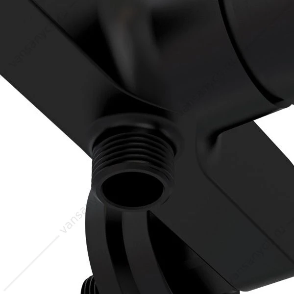 Смеситель для душа CERSANIT BRASKO BLACK, черный, 63109