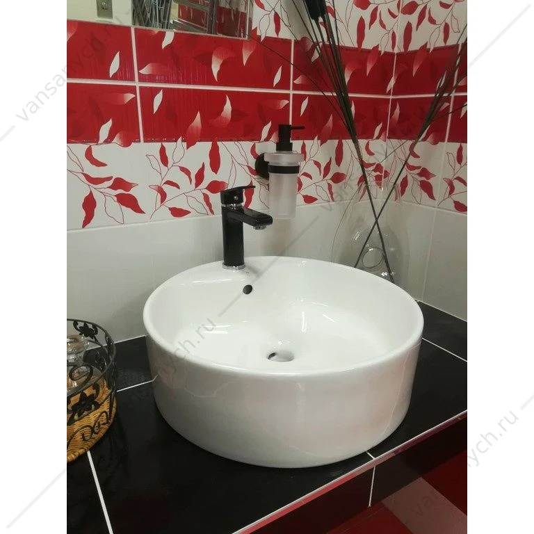 Смеситель для умывальника RavSlezak СOLORADO  черный/хром, CO128.5CMATC
