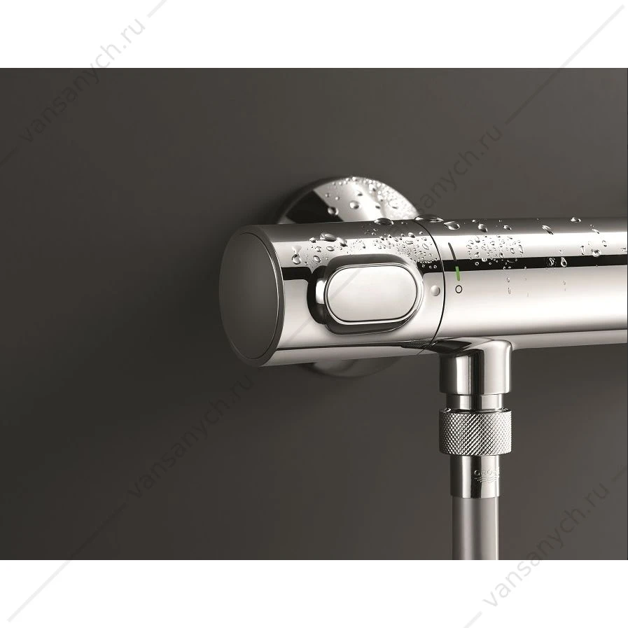 Термостат для душа Grohtherm 500 1/2", хром, 34793000