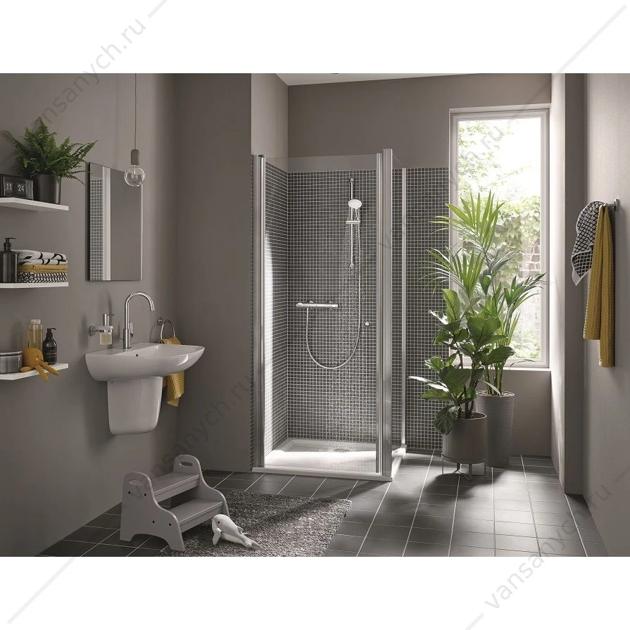 Термостат для душа Grohtherm 500 1/2", хром, 34793000
