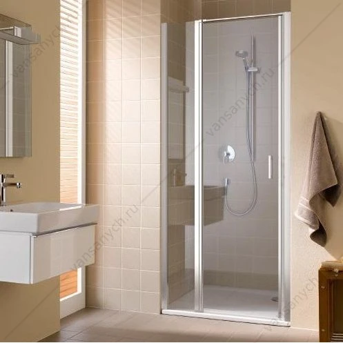 Дверь душевая Kermi CADA XS CK 1GL 09020 VPK 1-створ. 860-910/2000мм , крепл. слева