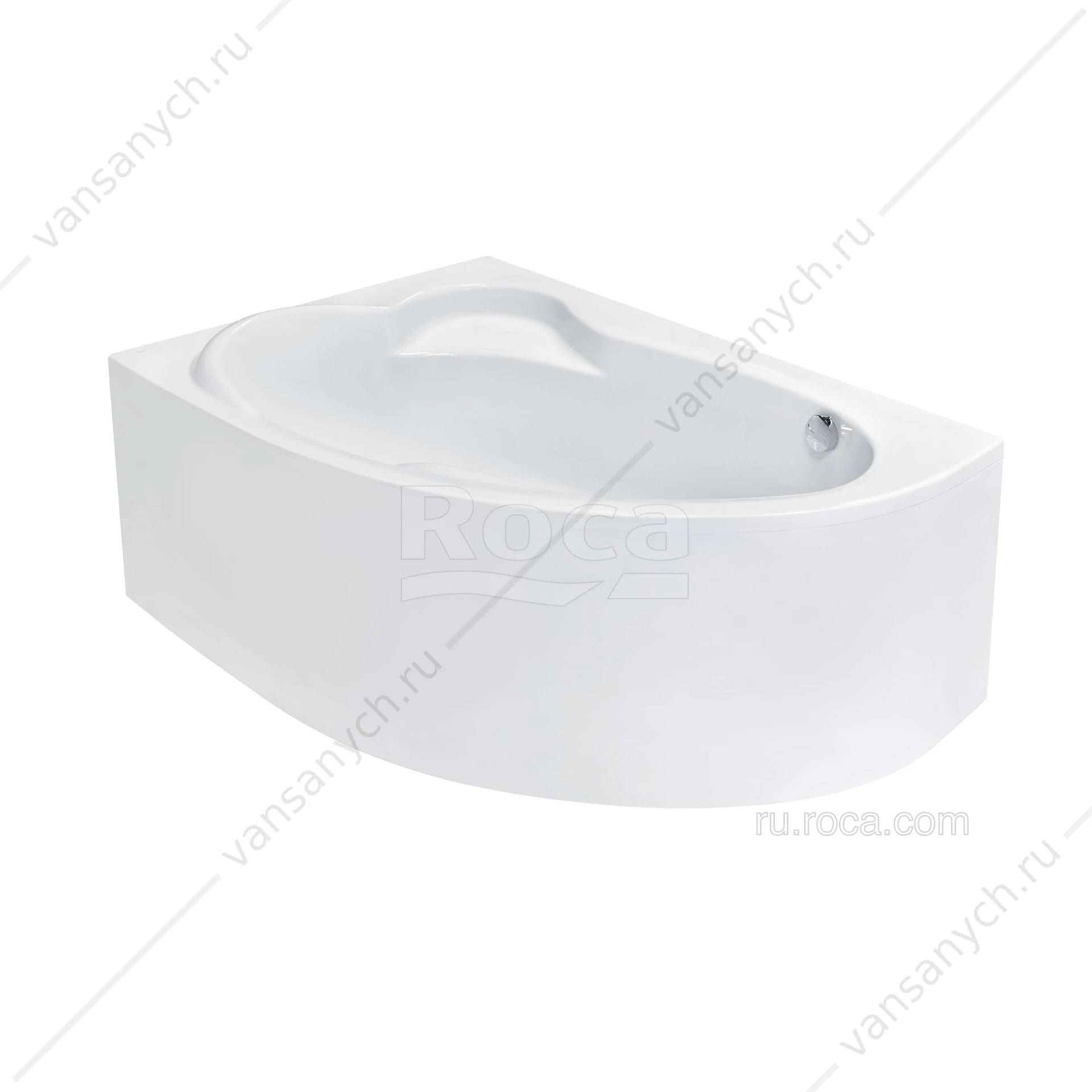 Ванна 170x115 акриловая Luna асимметричная левая ZRU9302911