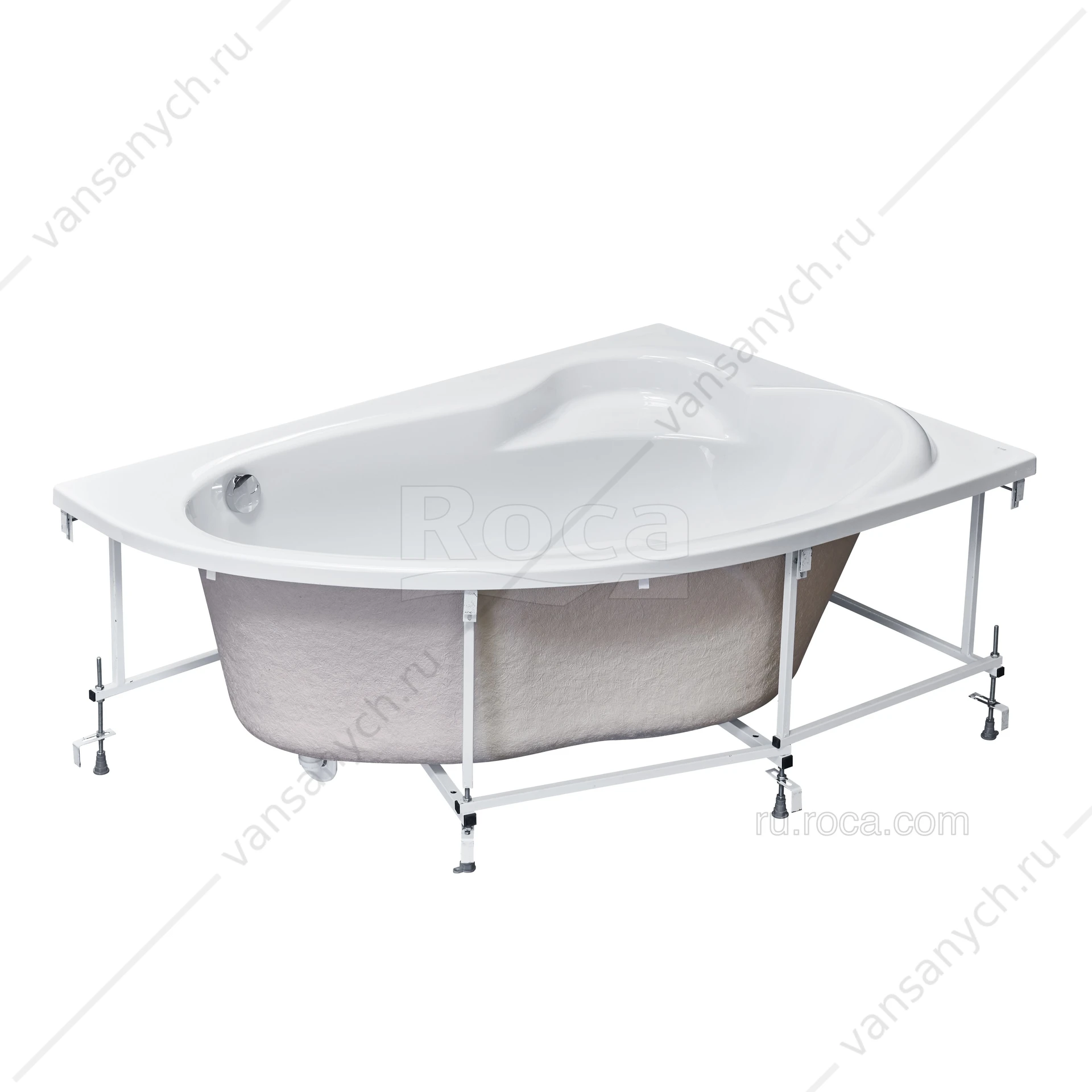 Ванна 170x115 акриловая Luna асимметричная правая ZRU9302912