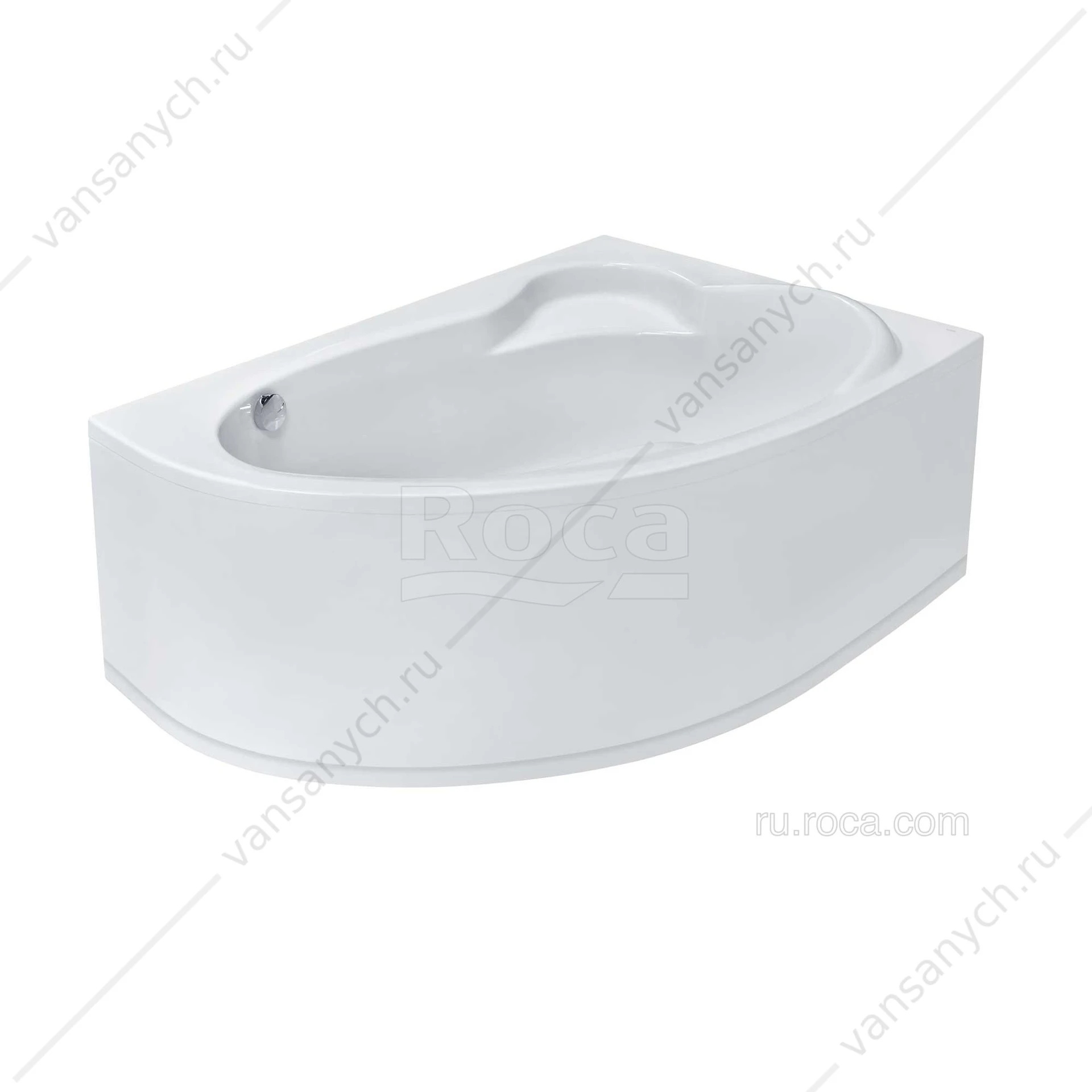 Панель фронтальная Luna 170x115 правая 259133000